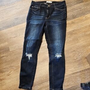 Jelly JEANS Midnight Blue Ripped Skinny Jeans